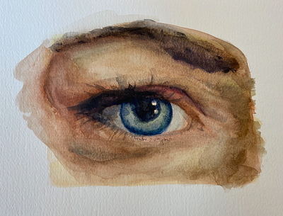 Blue Eyes design eyes paintings watercolor watercolor painting