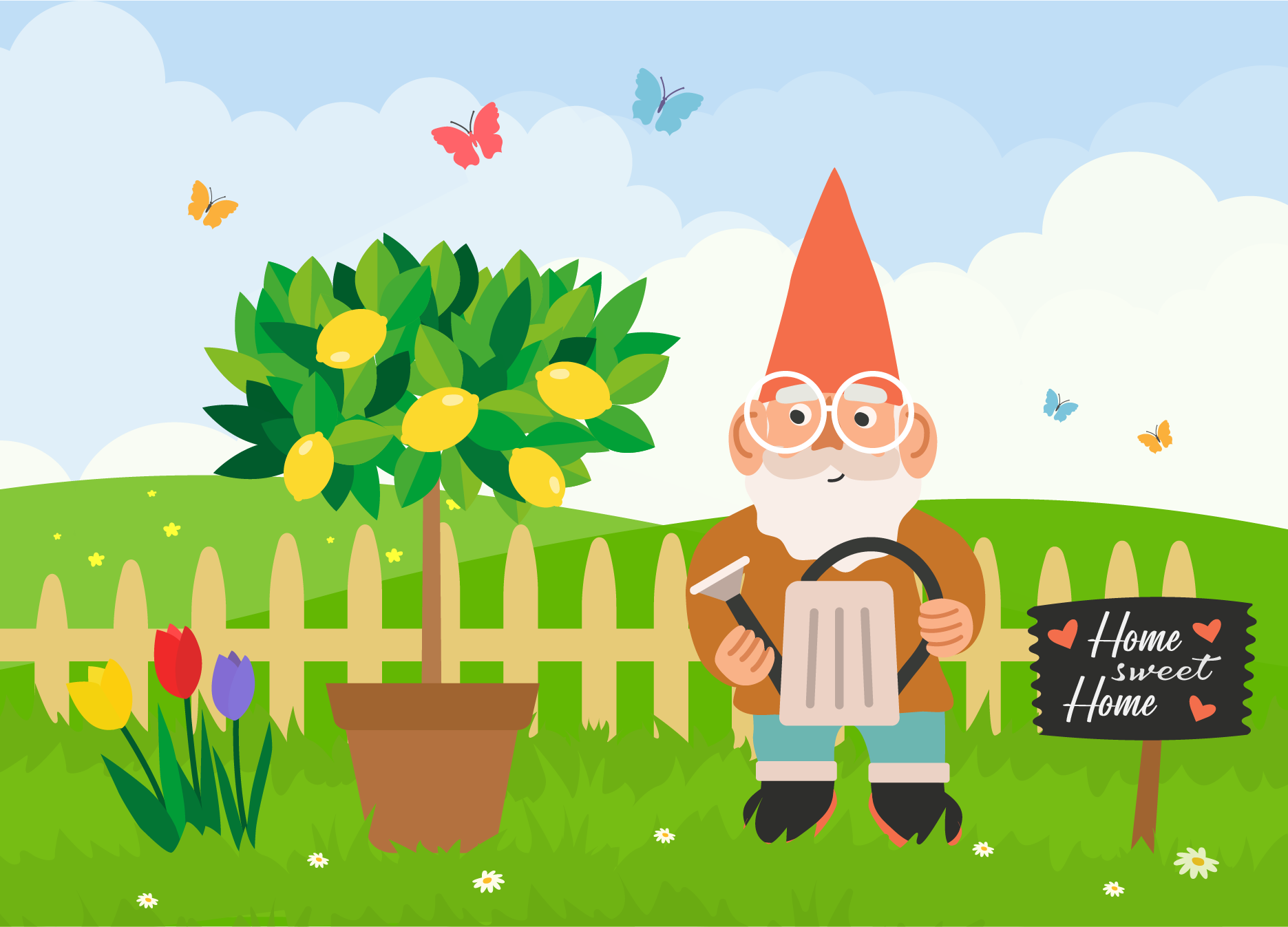 Example of Home sweet home