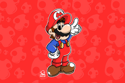 Mar10 Day animals cartoon design fanart illustration illustrator night nintendo