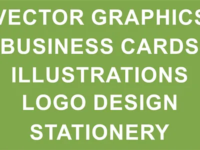 Graphic Designer business card design illustration letterhead design logo design stationery design typography vector graphics