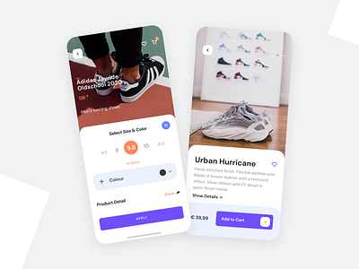 Shoes Mobile App add to cart adidas application application design clean ui concept app design ecommerce fashion figma inspiration ios mobile app nike online shop product shoes app sport ui urban ux