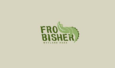 Frobisher Wetland Park LOGO 2d art 2danimation adobe illustrator advertising animal logo branding crocodile cute drawing f logo font font logo icon illustration mark nature sketch vectorart zoo