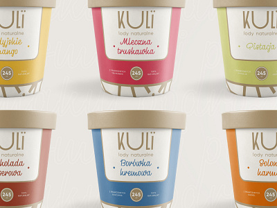 Kuli - Ice Cream artdeco box branding chocolate desert fmcg food fruits gold icecream logo natural packaging pattern poland premium vanilla warsaw