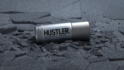 Hustler deodorant Ad _ Voronoi Fracture experiment branding cinema4d composition minimal product redshift