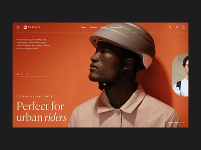 Hero Banner Carousel animation carousel concept cover design ecommerce fashion hero banner home page interaction principle product slider smooth timeline transition typography ui web zoom