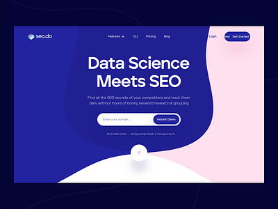 Landing Page: Seo.do ai ai landing animation dashboard dashboard app landing landing page landing page design landing page ui saas saas landing page seo seo agency seo saas seo services ui