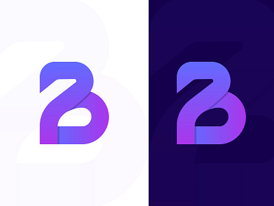 Letter 7/P and B app icon b logo brand identity branding agency branding and identity colorful logo gradient logo initial letter logo letter logo letter mark letter p logo lettermark logo logo and branding logo collection logo design logo designer logo folio 2021 modern logo monogram logo