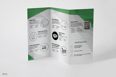 Tri fold brochure design for IOT products branding brochure design graphicdesign illustrator iot photoshop