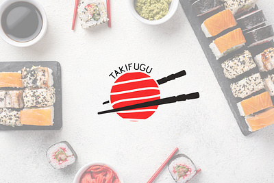 Logo for a Sushi Restaurant Takifugu branding branding and identity branding design business cards corporate identity gastro logo gastronomy logo logo design logodesign logos logotype restaurant branding restaurant logo sushi sushi bar sushi logo sushi roll sushilogo