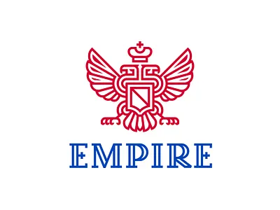 Empire arms coat crown double headed eagle empire federation freedom logo protection russia russian shield sovereignty spear wings