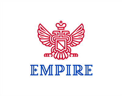 Empire arms coat crown double headed eagle empire federation freedom logo protection russia russian shield sovereignty spear wings