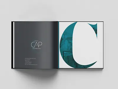 CAP ARCHITECTURE Book book book design brand identity branding design print print agency