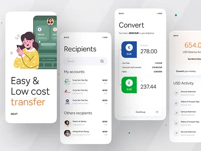 Safe way to transfer money clean app design clean ui finance fintech fintech app fintech branding fintech branding studio fintech logo minimal app minimal app design money app money management money transfer ofspace ofspace academy ofspace agency paypal paytm stripe transferwise