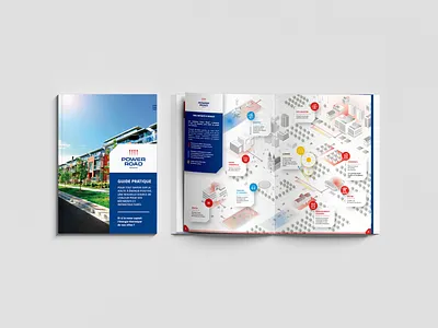 POWER ROAD Book book book design brand identity branding design print print agency