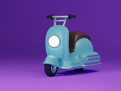 Scooter 3d blender keelan jon scooter tutorial