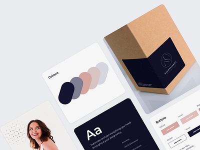 Branding for Kismamabox branding design logo minimal typography ui user interface ux