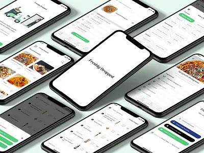 Recipe App app design ui ux