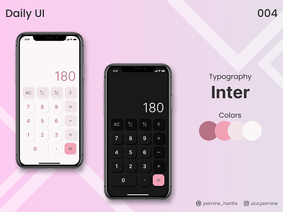 Calculator Design #DailyUI #004 calculator calculator design daily 100 challenge daily ui design mobile app ui ux