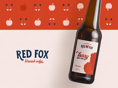 Rex Fox brand identity and packaging beer branding branding cider design food and drink label design logo logo design minimal packaging design