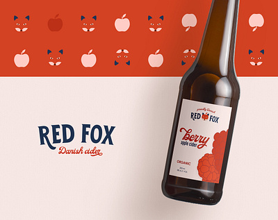 Rex Fox brand identity and packaging beer branding branding cider design food and drink label design logo logo design minimal packaging design