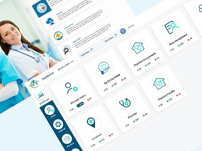 Medical Billing Web Application app design ui ux website