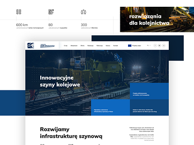 KZN Rail cms design infrastructure mobile train ui ux webdesign website