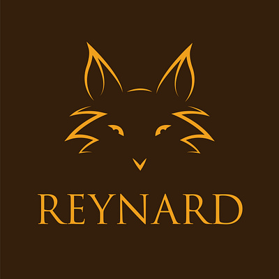 REYNARD 3d art branding company logo creative logo design eyecatching flat graphic design logo