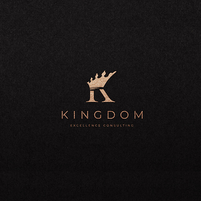 KINGDOM - CONSULTING branding design logo minimal