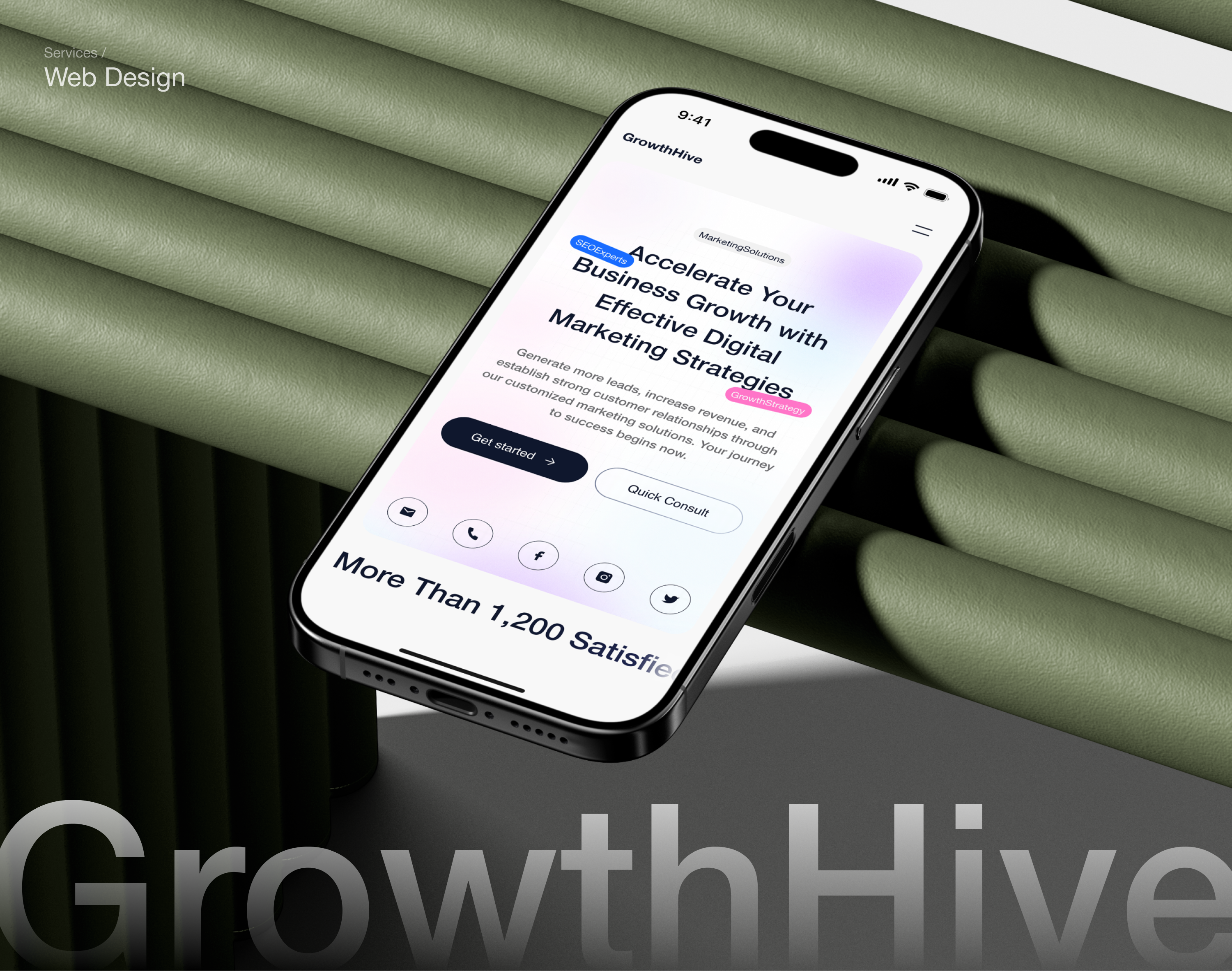 Marketing Agency Website | SEO | PPC | SMM Landing creativeui design designinspiration dribbbleshowcase gradient illustration landing page marketing agency ui uiuxdesign user interface userexperience ux visualdesign web design web designer website website design