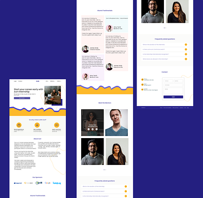 Zuri redesign inernship uidesign uiux