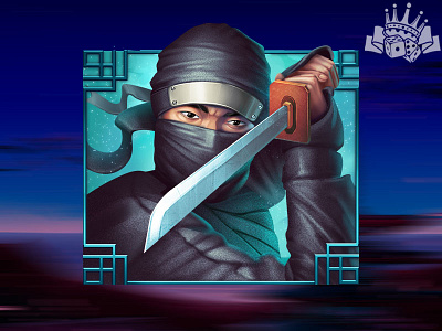 A Ninja - Slot character development digital art gambling game art game design graphic design ninija character ninja ninja symbol ninjas slot design slot development slot game art slot game developer slot machine slot symbol slot symbol art slot symbol design slot symbol development slot symbols symbols