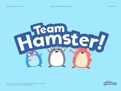 Branding | Team Hamster! Logo for PBS Kids branding branding agency branding design branding studio design freelance hamster illustration illustration agency illustrator lettering logodesign logotype pbs pbs kids typography vector