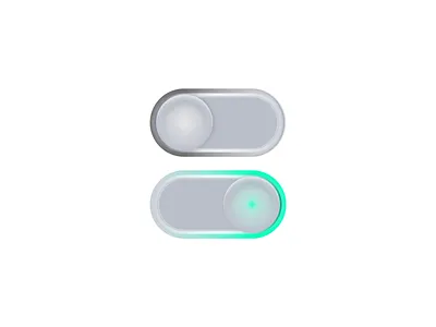 On/Off Switch DailyUI 015 app daily 100 challenge dailyui dailyuichallenge design figma onoff onoffswitch switch ui ux
