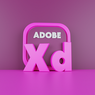 Adobe XD 3d 3d art 3d artist 3d modeling adobe adobe xd art blender stylised art trending xd