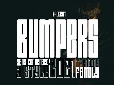 Bumper Font animation branding font awesome font design fonts hand drawn lettering logo typography vector