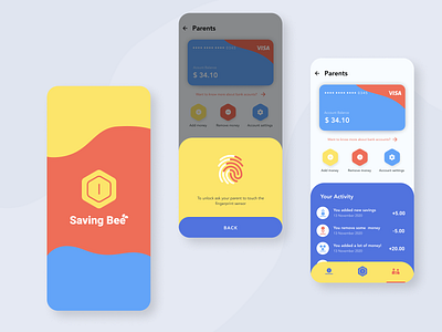 Saving Bee design figma ui ui ux