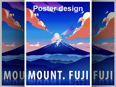 Poster Dribbble 01 adobe illustrator adobe photoshop colorful design graphic design illustration poster vector