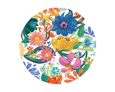 Floral illustration adobe photoshop art brush floral art floral pattern flower flower illustration illustration illustration art pattern design texture