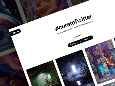 tw-rl.com bookmark bookmarks curate curated filter filters gallery homepage twitter twitter feed