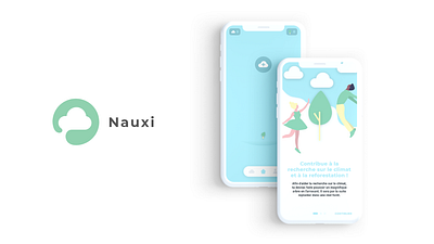 Nauxi app design science ui