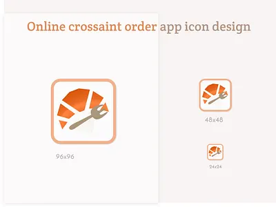 App Icon Design app icon app icon design design dessert food app food app ui food icon food illustration ui ux