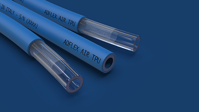 Adflex Hosepipe - AIR TPU 3d art 3d modeling 3d rendering 3d visualization branding graphic design product design product rendering product visualization productphotography