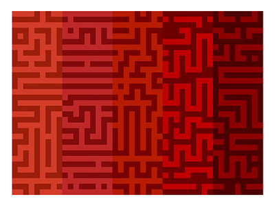 Color labyrinth - RED abstract design editorial flat grid design illustration illustrator manipulation minimal passion project print project vector vectorart