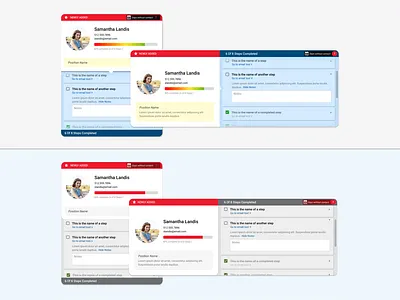 Supervisor Onboarding Checklist checklist profile ui ui design uidesign