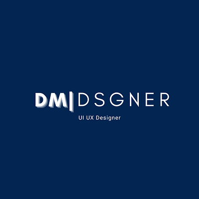 logo simple - DMdsgner design icon illustration logo