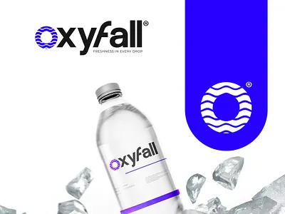 Oxyfall Brand Identity branbding branding branding agency branding concept branding design icon identity design illustration logo logos o app icon o logo o symbol symbol symbol icon water water color water logo