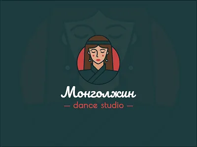 Mongoljin // Dance studio dance dance studio logo dancer dancer logo logo logodesign logodesigns logos mongoljin
