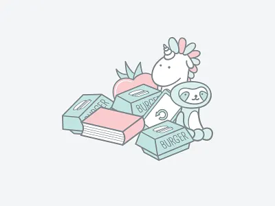 Product Information Management PIM | Crystallize Illustration client comic developer ecommerce handrawing illustration panel pastel