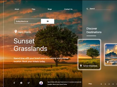 Travel app travel app uiux webdesign