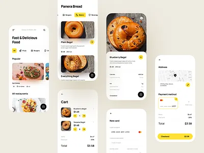 Food Delivery App Design app app design delivery delivery app design experience food food app interface ios meal mobile mobile interface mobile ui shakuro ui user user interface ux